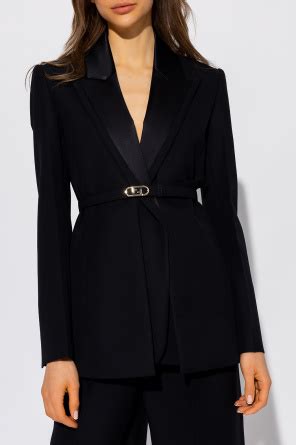 fendi belted blazer|Women's Designer Fendi Blazers .